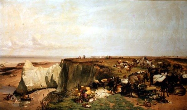 Venter på leje af Thomas Sidney Cooper