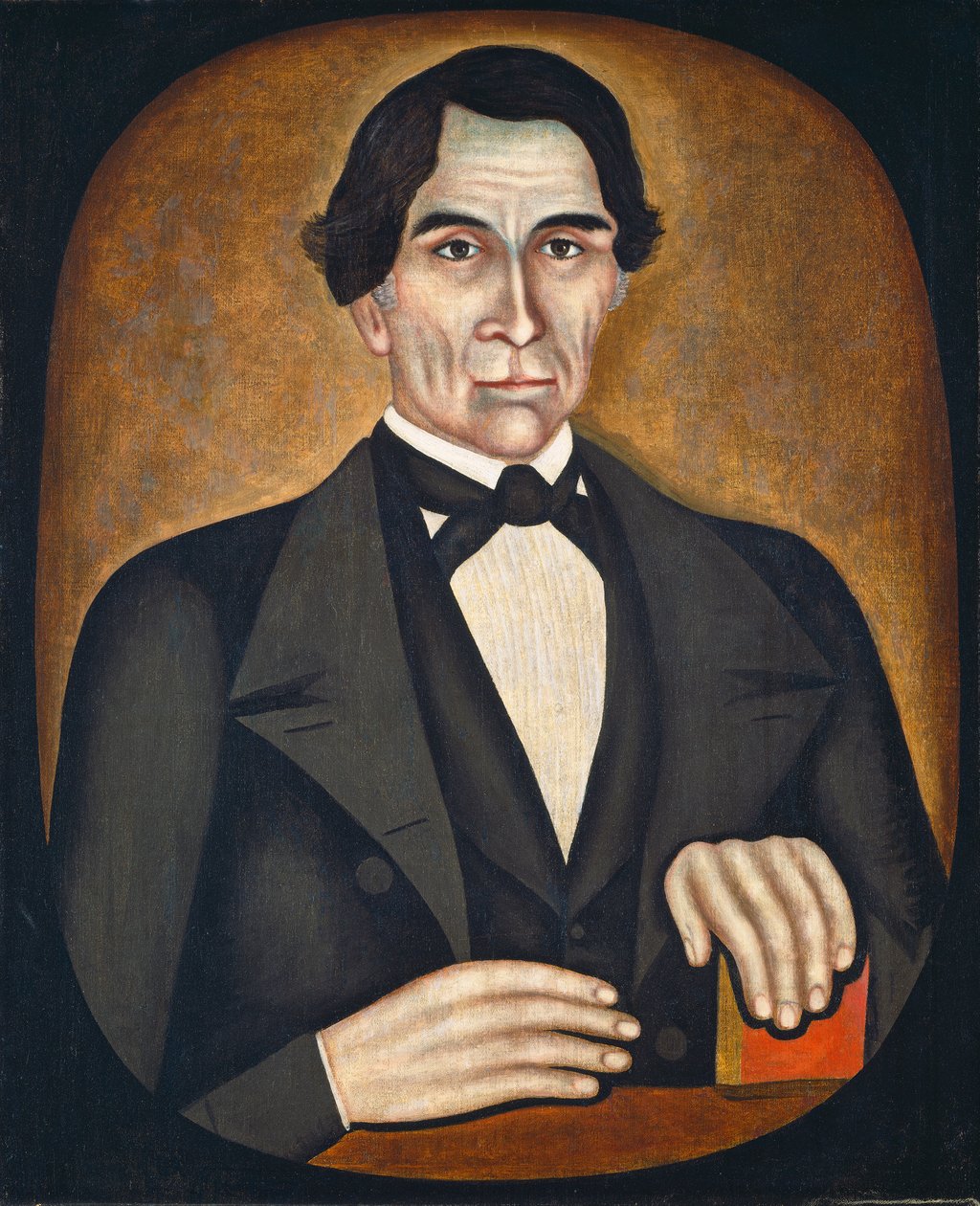 Portræt af en mand, ca. 1845 (olie på lærred) af Thomas Skynner