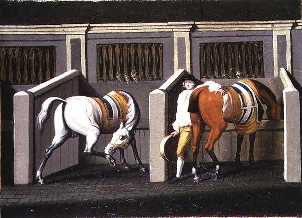Stabilt interiør (en af et par) af Thomas Spencer