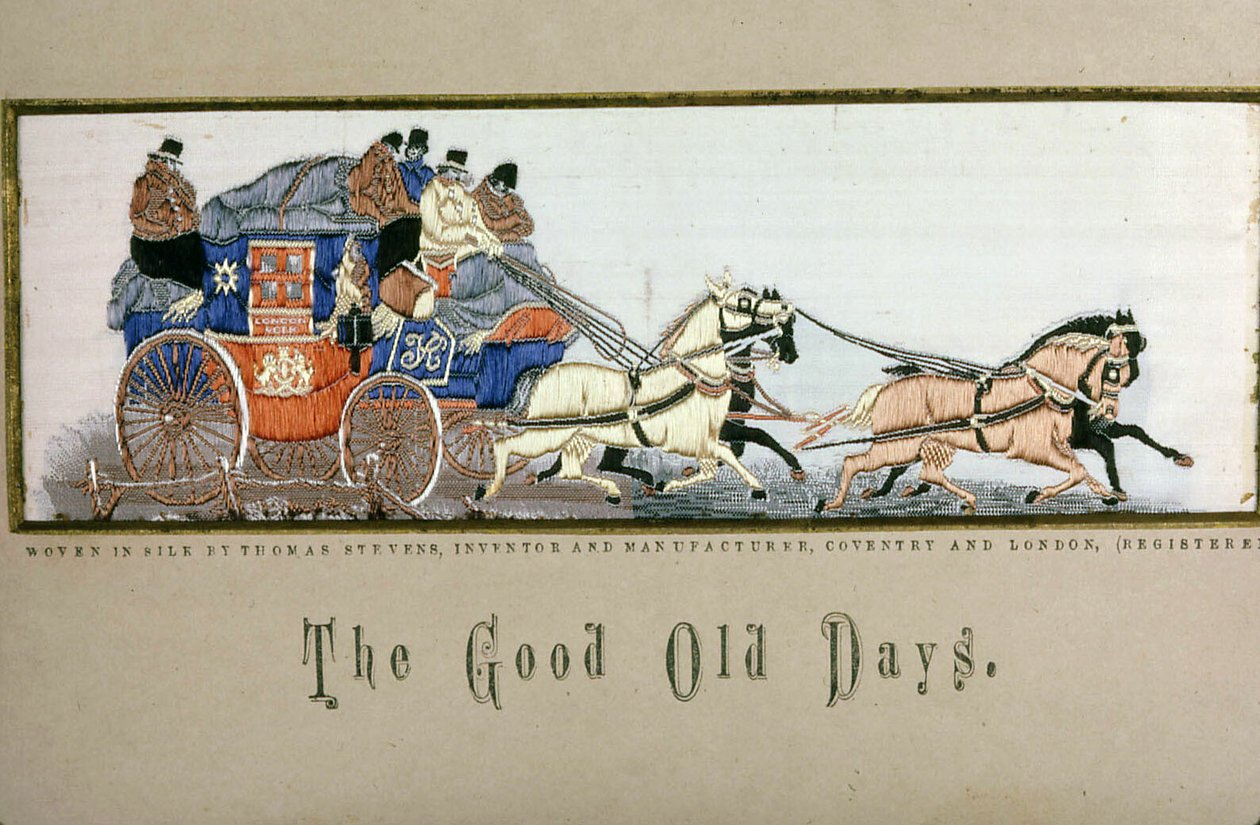 "De gode gamle dage" (Royal Mail Coach)" af Thomas Stevens