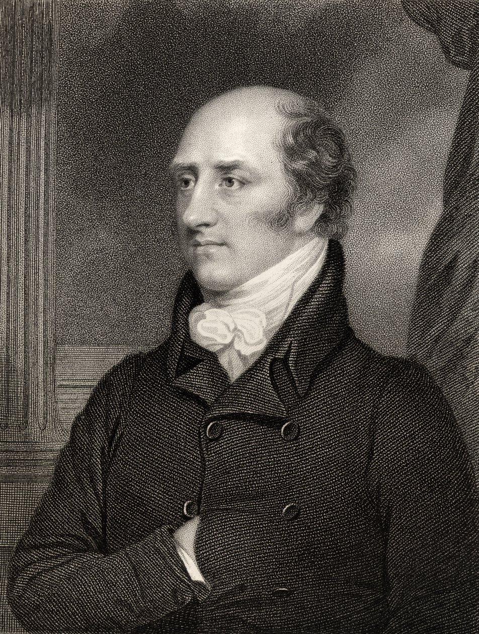 George Canning, premierminister, graveret af W. Holl, fra 