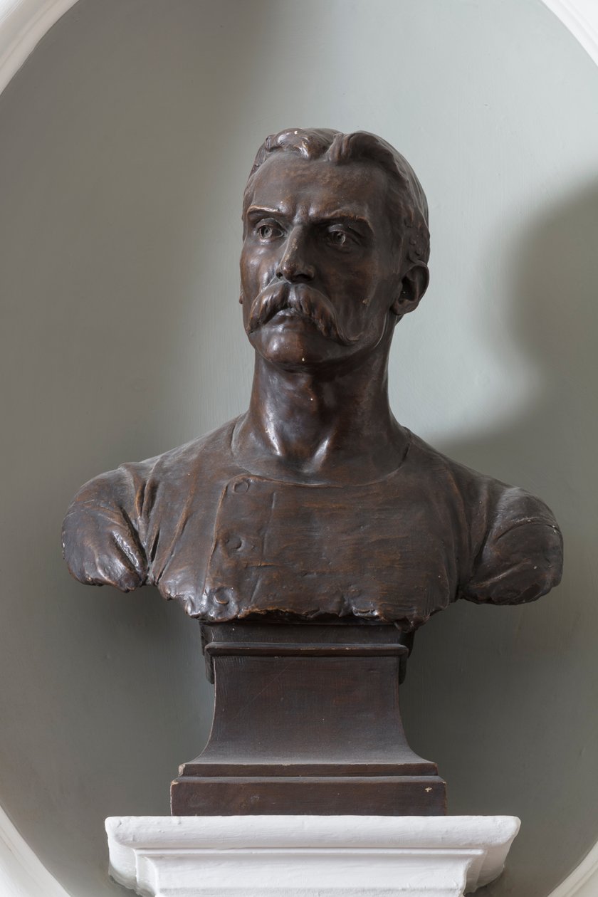 Buste af Sir Mervyn Macartney, ca. 1899 (bronze) af Thomas Stirling Lee