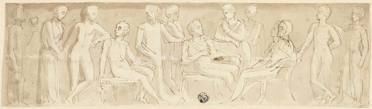Frisedesign på klassisk måde af Thomas Stothard