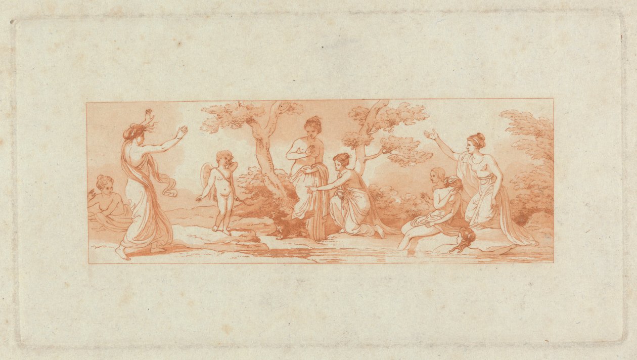 [Én fra] To albums, der indeholder i alt 213 tegninger af Stothard til bogillustrationer af Thomas Stothard