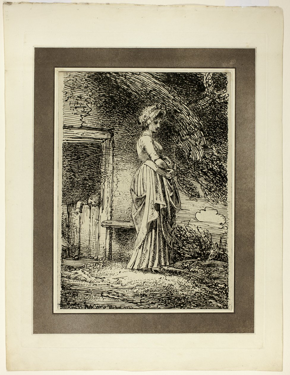 The Lost Apple, fra det første nummer af Specimens of Polyautography af Thomas Stothard