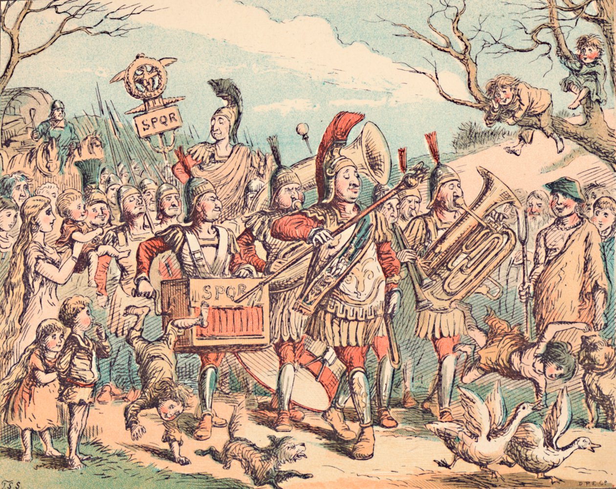 Romerne i Storbritannien, c1884 af Thomas Strong Seccombe