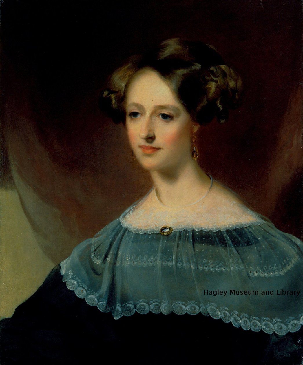 Dorcas Montgomery Van Dyke Dupont (1806-1838) af Thomas Sully