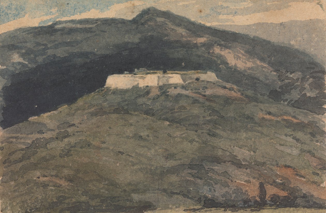 Fort Putnam fra Capn. Philips salon. W. P. 1ste Forsøg, Fra Naturen af Thomas Sully