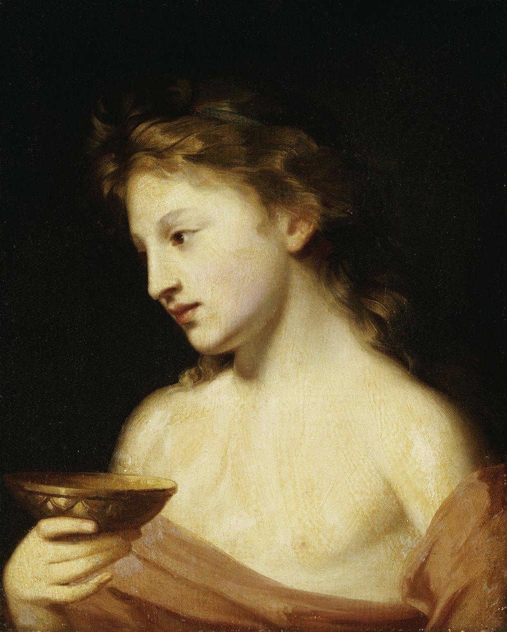 Ganymedes, slutningen af det 19. århundrede af Thomas Sully