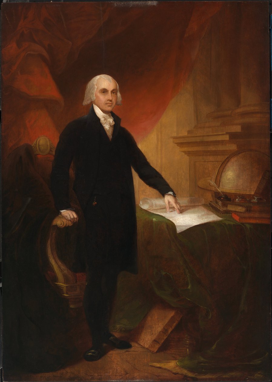 James Madison, 1809. af Thomas Sully