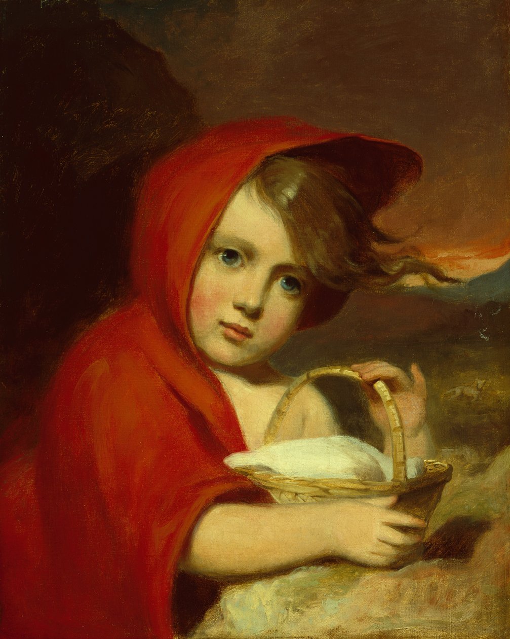 Lille Rødhætte af Thomas Sully