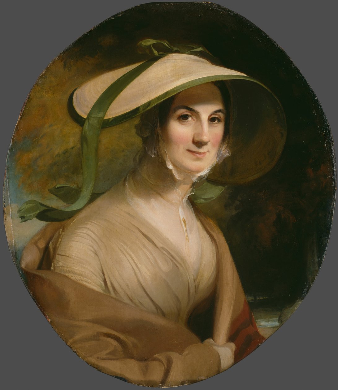 fru. George Lingen, 1842. af Thomas Sully