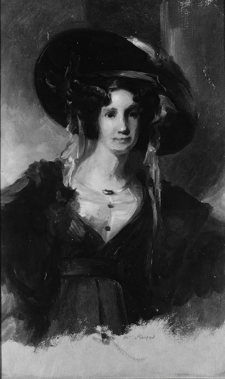 Mrs. Hughes, ca. 1830. af Thomas Sully