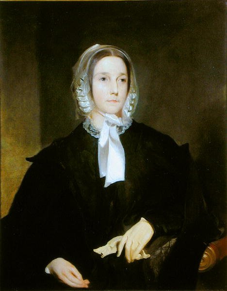 Portræt af fru Joseph Janney af Thomas Sully