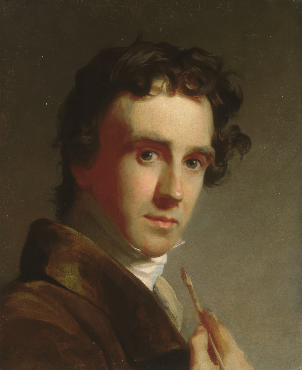 Portræt af kunstneren, 1821. af Thomas Sully