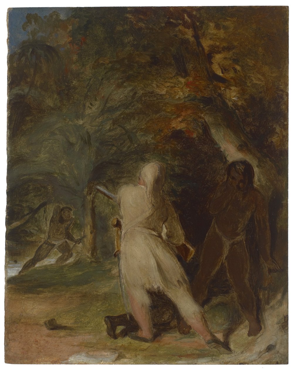 Redder livet på fredag, ca. 1856 af Thomas Sully