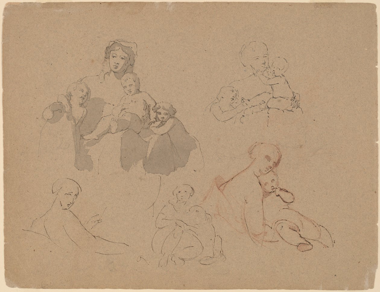Studier: Major Thomas Biddle og Thomas Wilcocks Sully af Thomas Sully