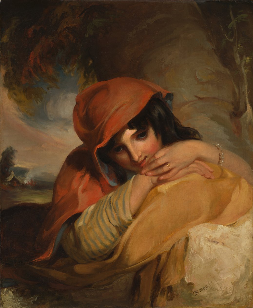 Sigøjnerpigen af Thomas Sully