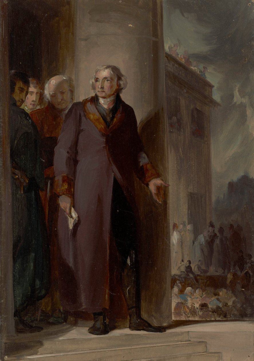Thomas Jefferson (1743-1826), LL.D. 1786 af Thomas Sully