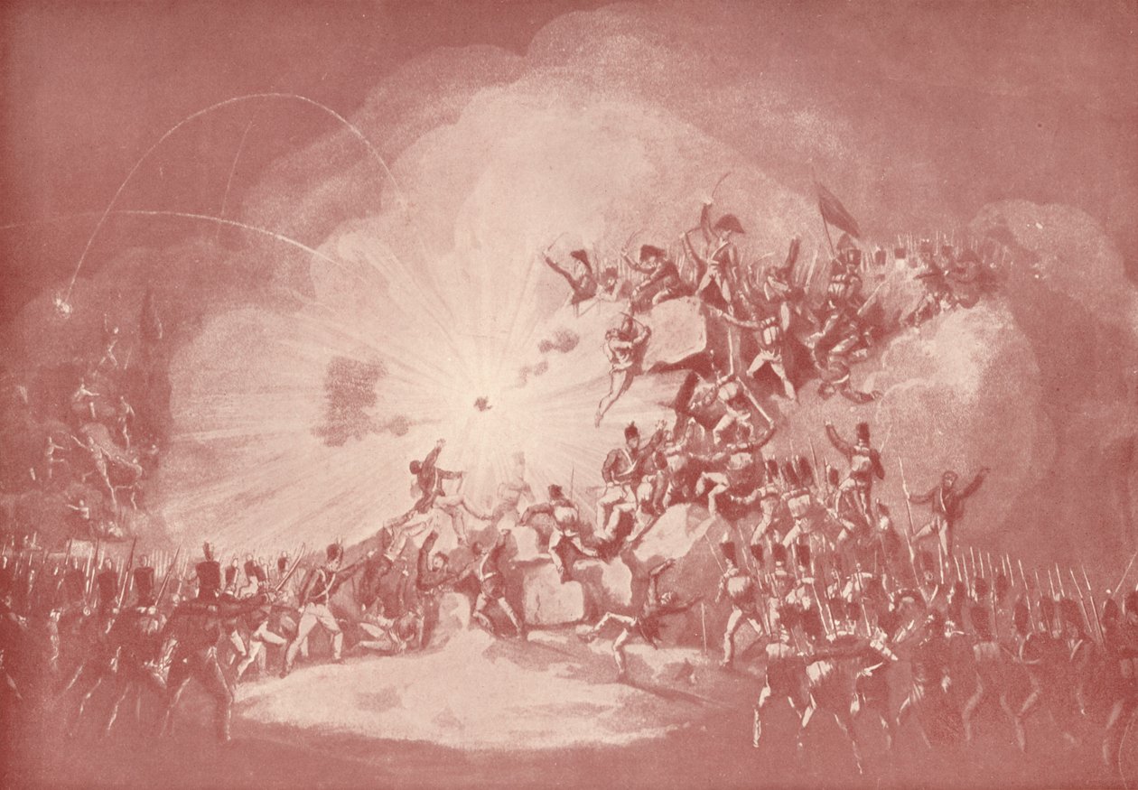 Stormning af Ciudad Rodrigo, 19. januar 1813, 1813 1909 af Thomas Sutherland