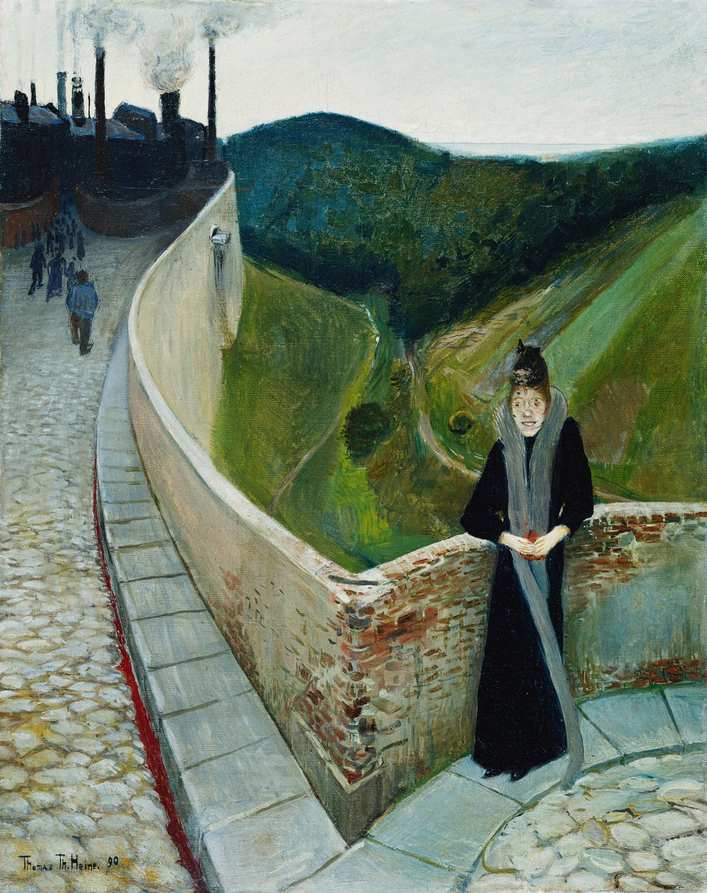 Før solopgang; Før solopgang af Thomas Theodor Heine