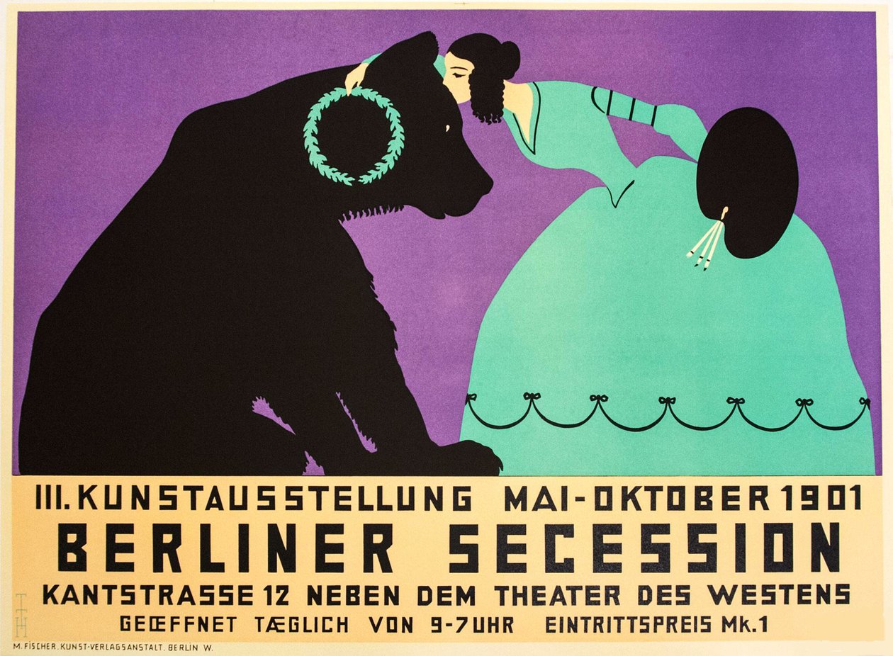 Berliner Secession, 1901. af Thomas Theodor Heine