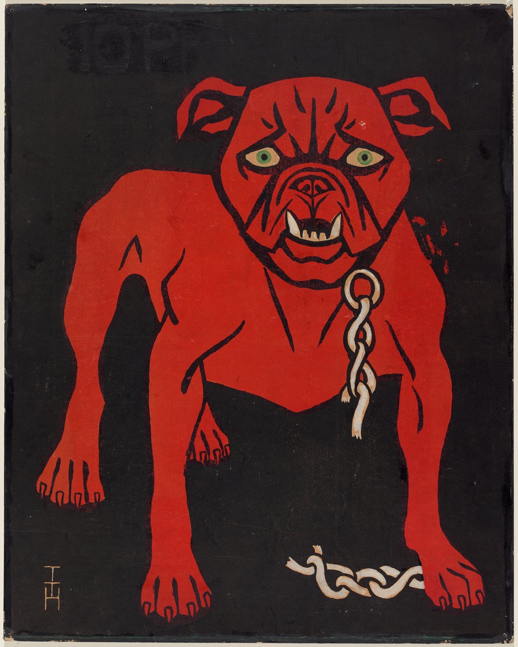 Die Simplicissimus-Bulldogge af Thomas Theodor Heine