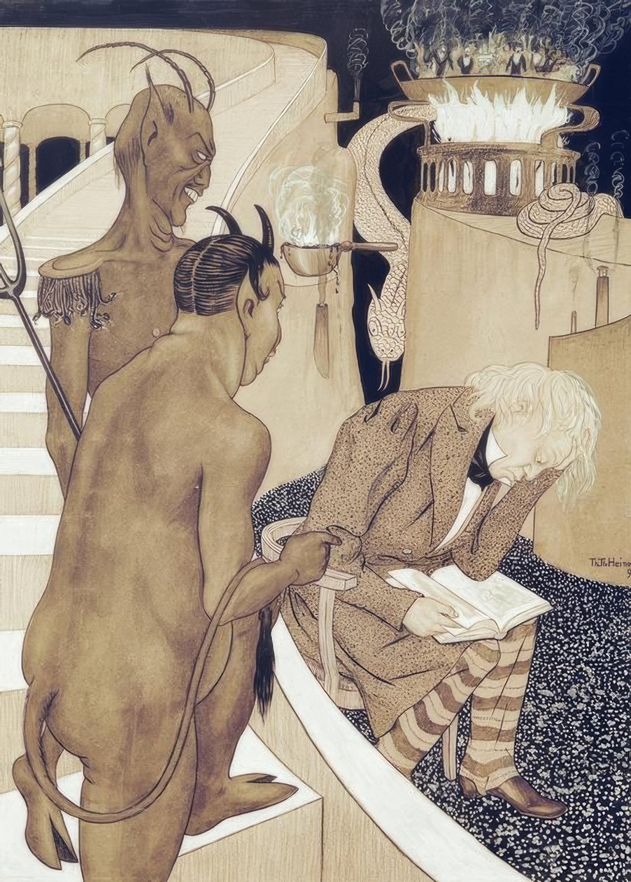 Höllen-Revision af Thomas Theodor Heine