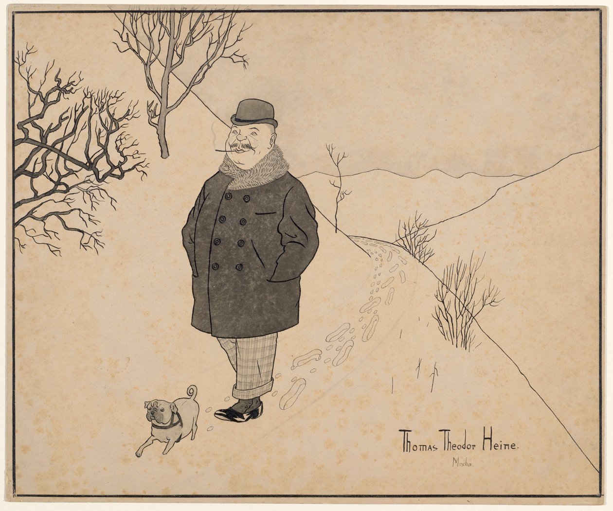Vintertur af Thomas Theodor Heine