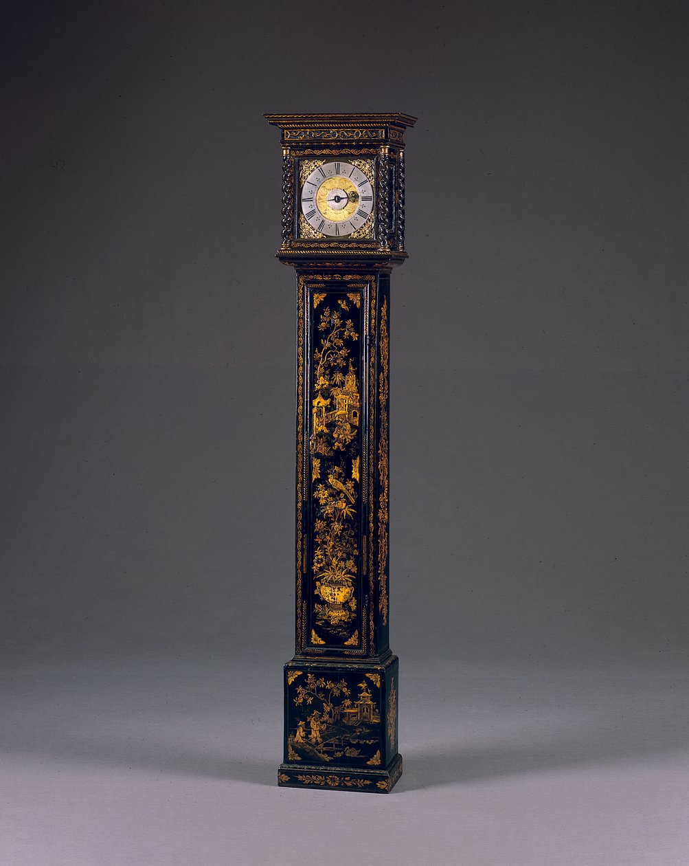 Charles II Thirty Hour Longcase Clock, c.1680 (mixed media) dani af Thomas Tompion