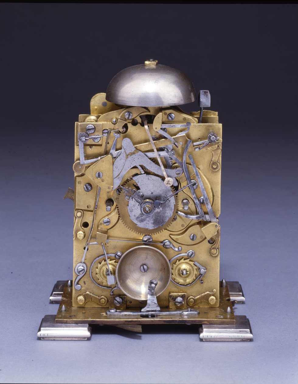 Miniature slående beslagsur, nr.222, ca.1695 af Thomas Tompion