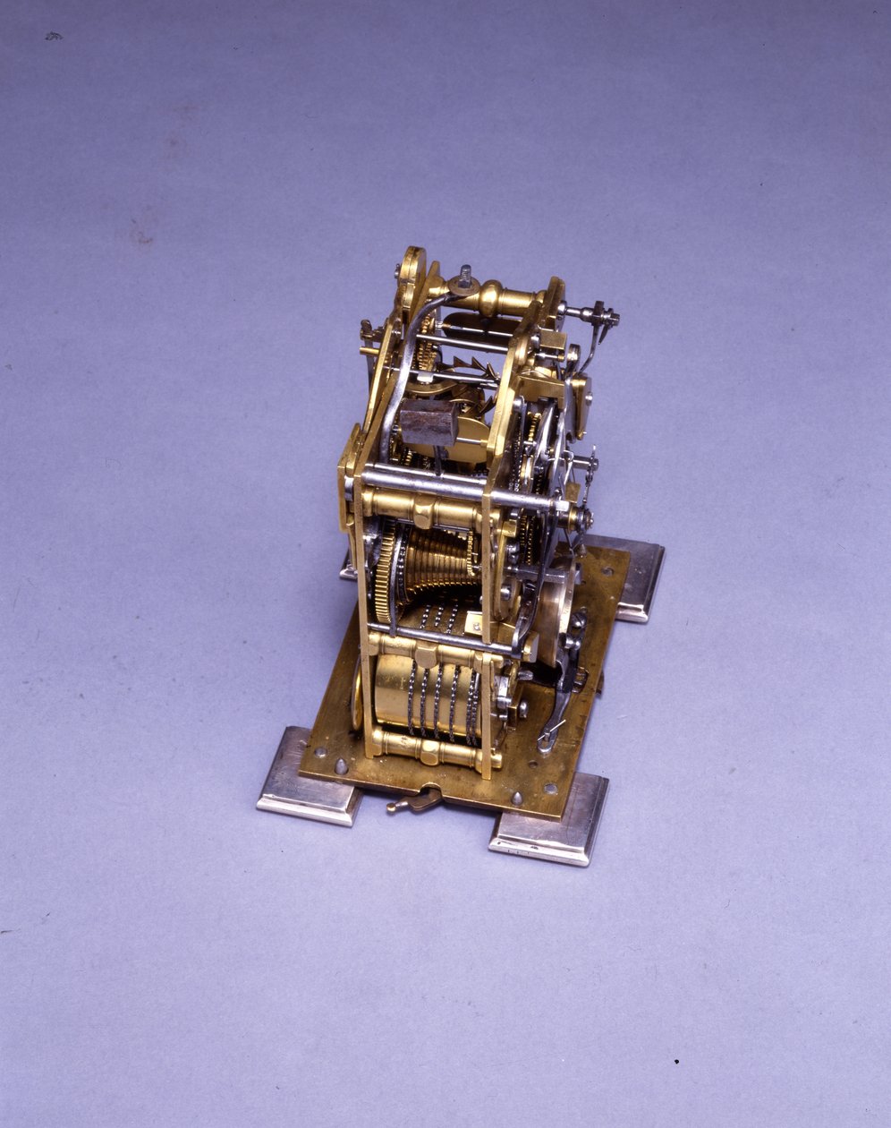 Miniature slående beslagsur, nr. 222, ca. 1695 (metal) (se også 834228-31) af Thomas Tompion