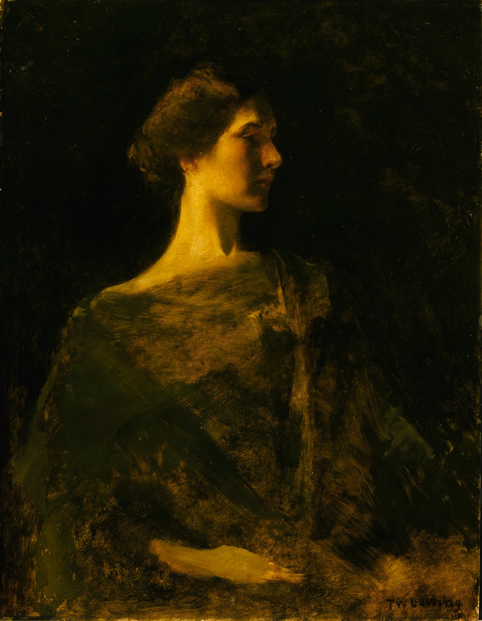 Alma, ca. 1895-1900. af Thomas Wilmer Dewing