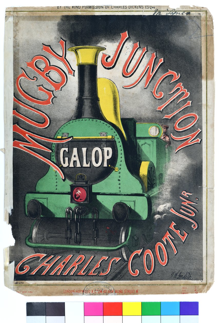 Mugby Junction Galop, ca. 1880 (kromolitografi på papir) af Thomas Wales Lee