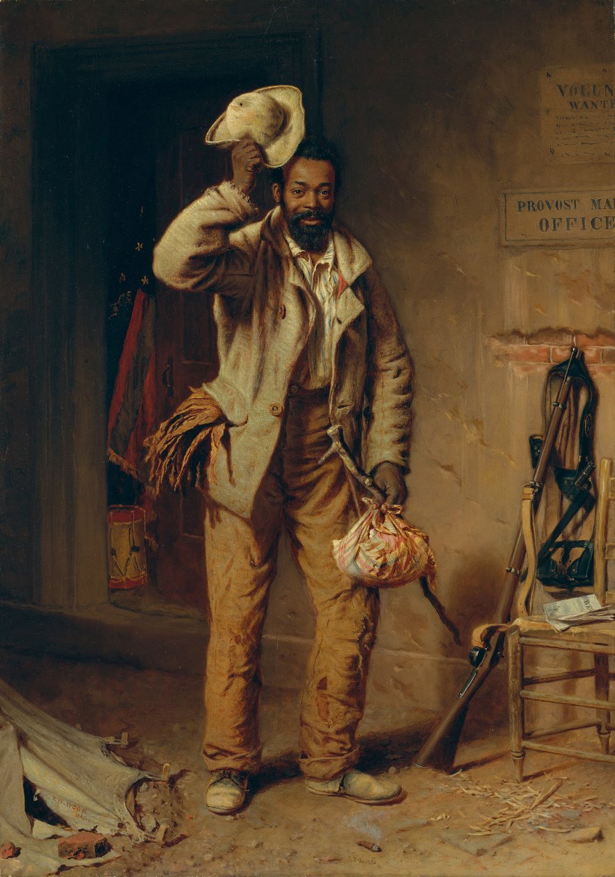A Bit of War History: The Contraband, 1865. af Thomas Waterman Wood