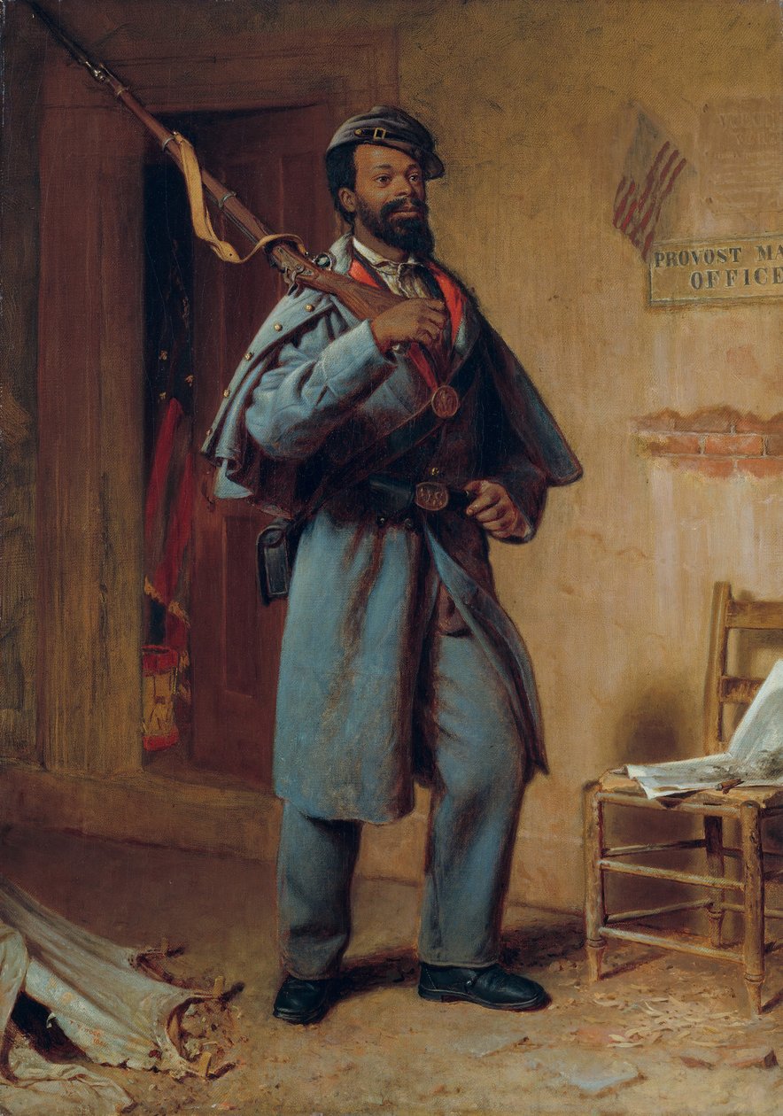 A Bit of War History: The Recruit, 1866. af Thomas Waterman Wood