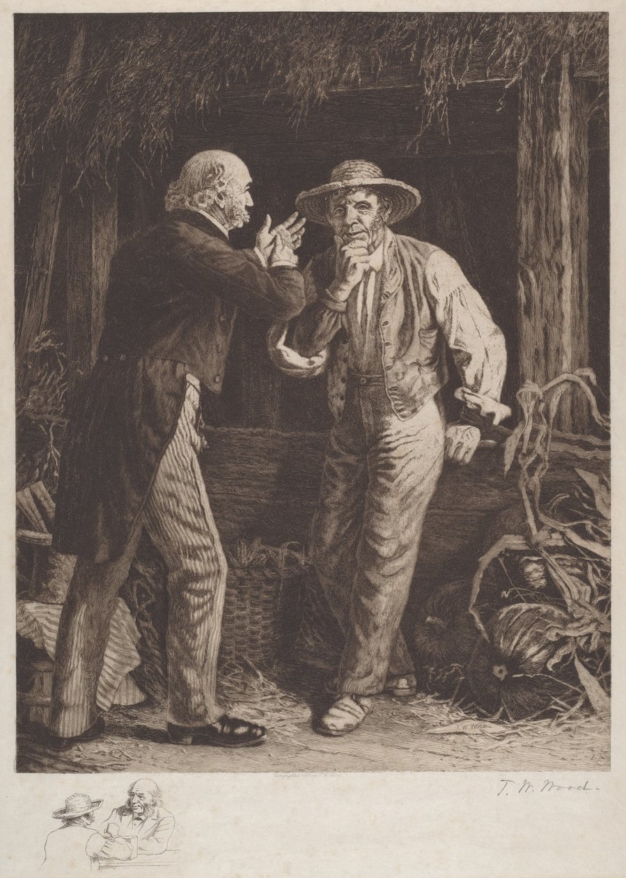 Dagen før valget af Thomas Waterman Wood