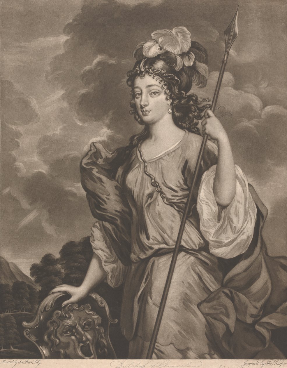 Barbara Palmer (født Villiers) grevinde af Castlemaine af Thomas Watson