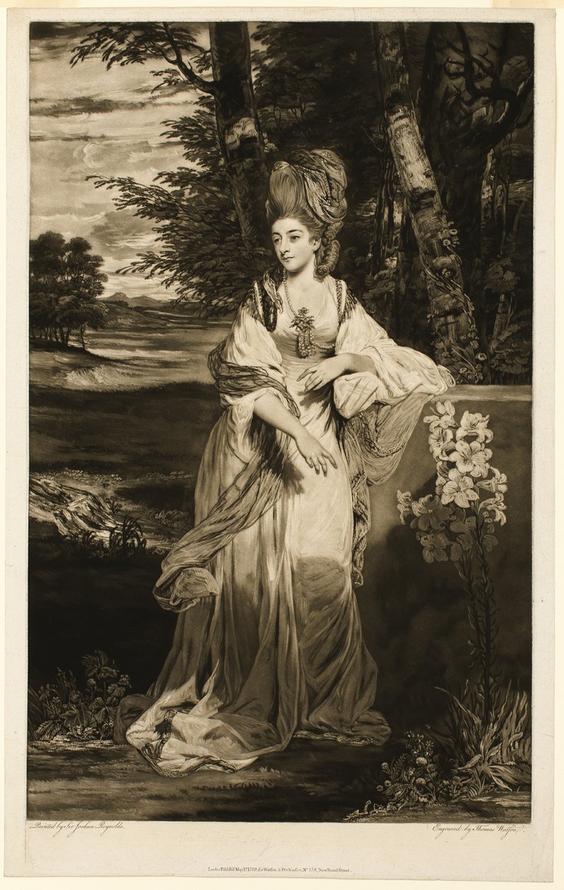 Catherine, Lady Bampfylde af Thomas Watson