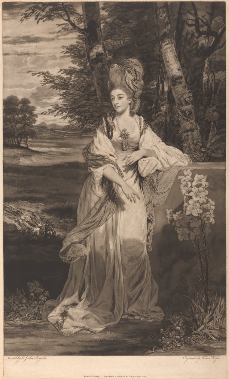 Catherine, Lady Bampfylde af Thomas Watson