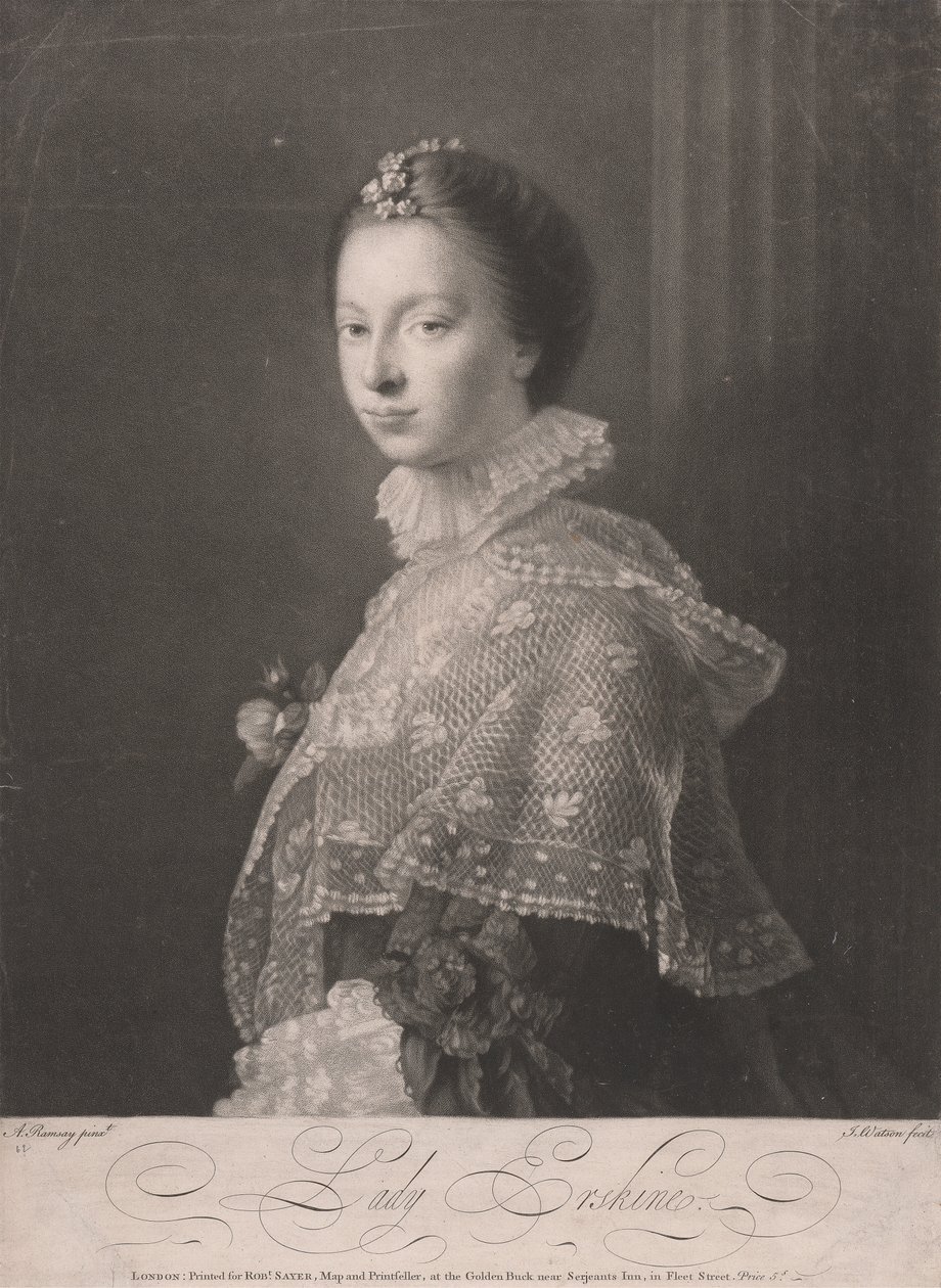 Janet, Lady Erskine af Thomas Watson