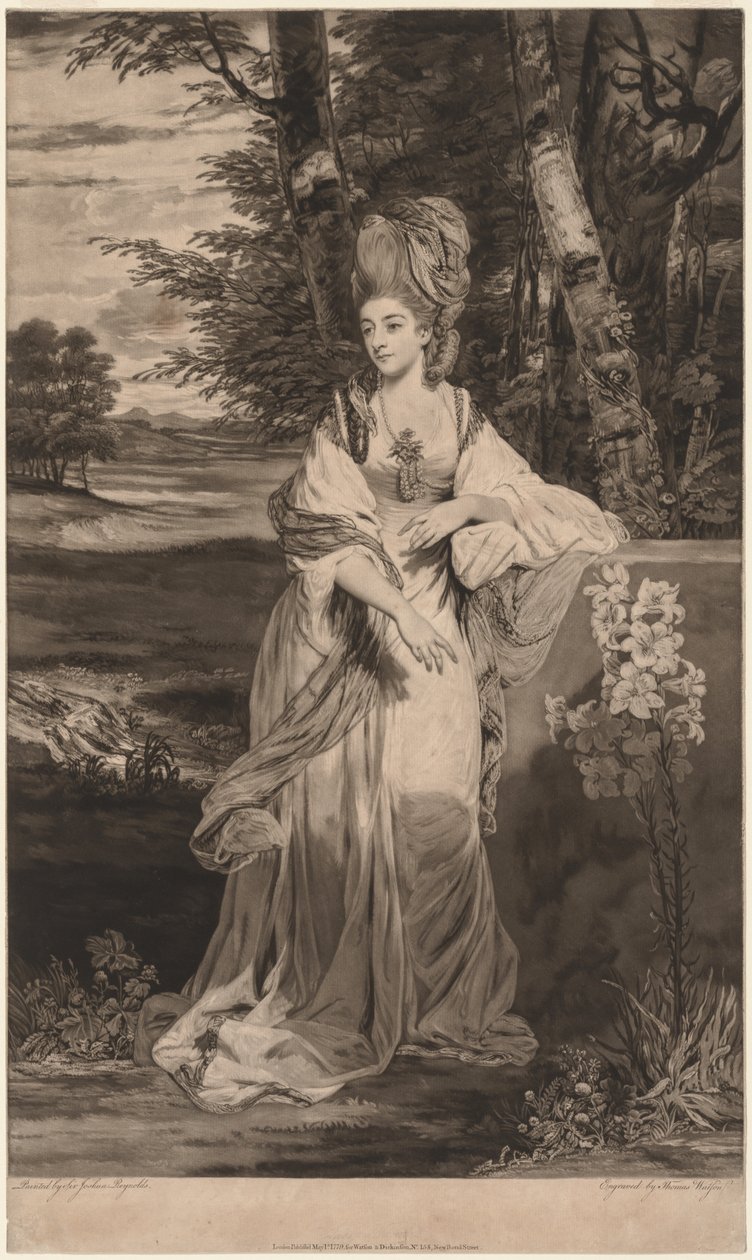 Lady Bampfylde, 1779. af Thomas Watson