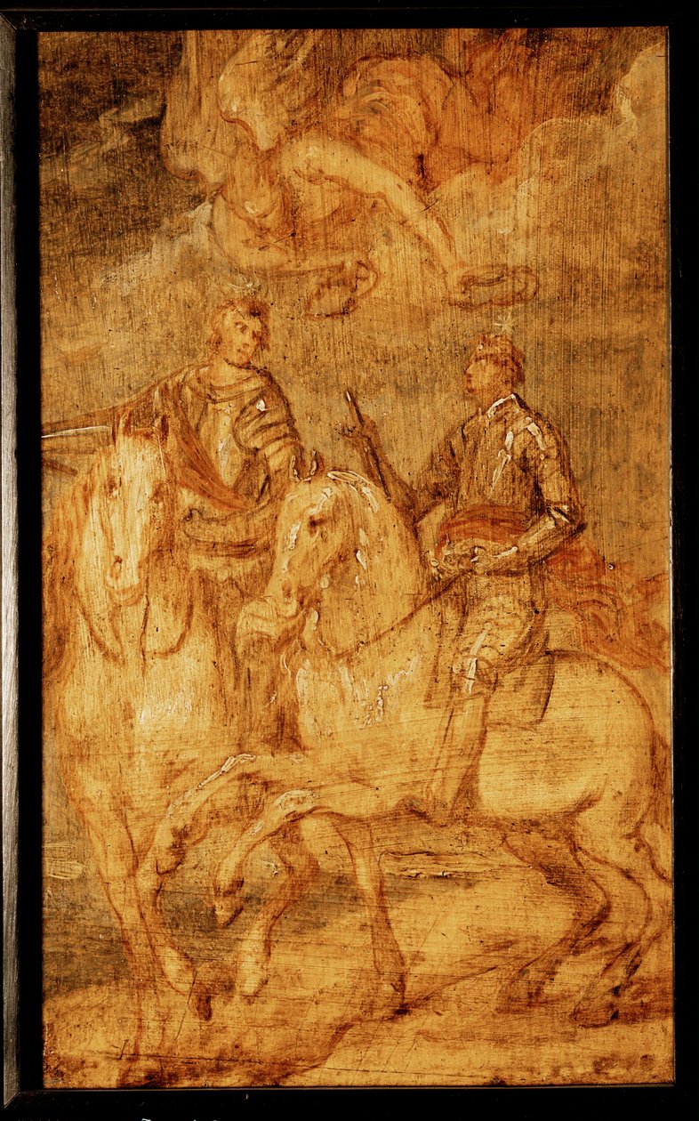 Maurice og Frederic af Nassau i slaget ved
Nieuwpoort ... af Thomas Willeboirts
