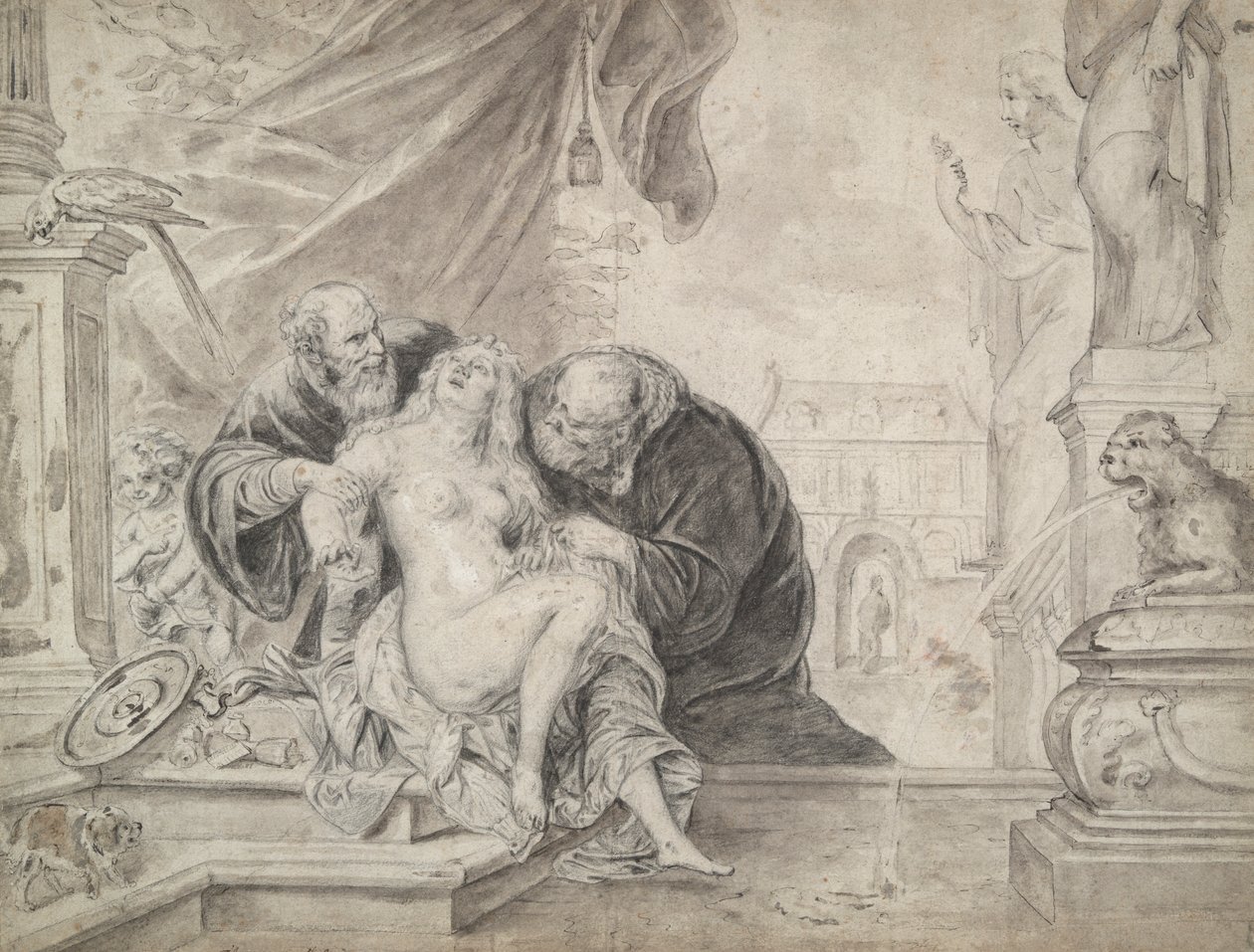 Susannah og de ældste af Thomas Willeboirts