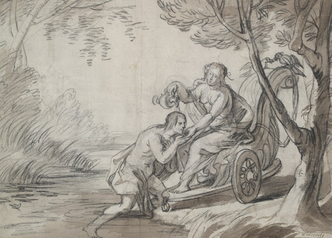 Æneas guddommeliggørelse af Thomas Willeboirts