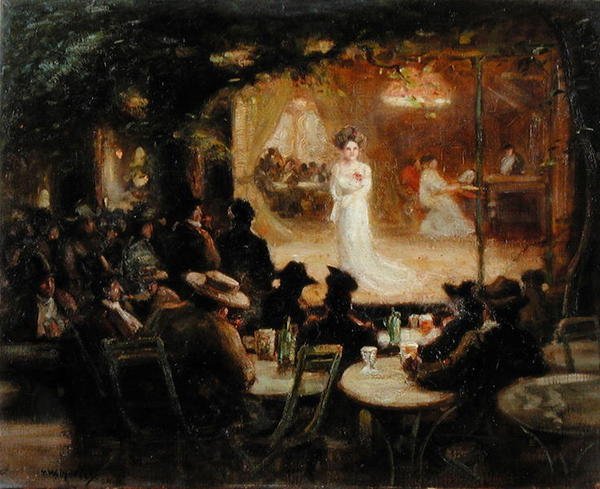 En friluftskoncert, Paris af Thomas William Morley