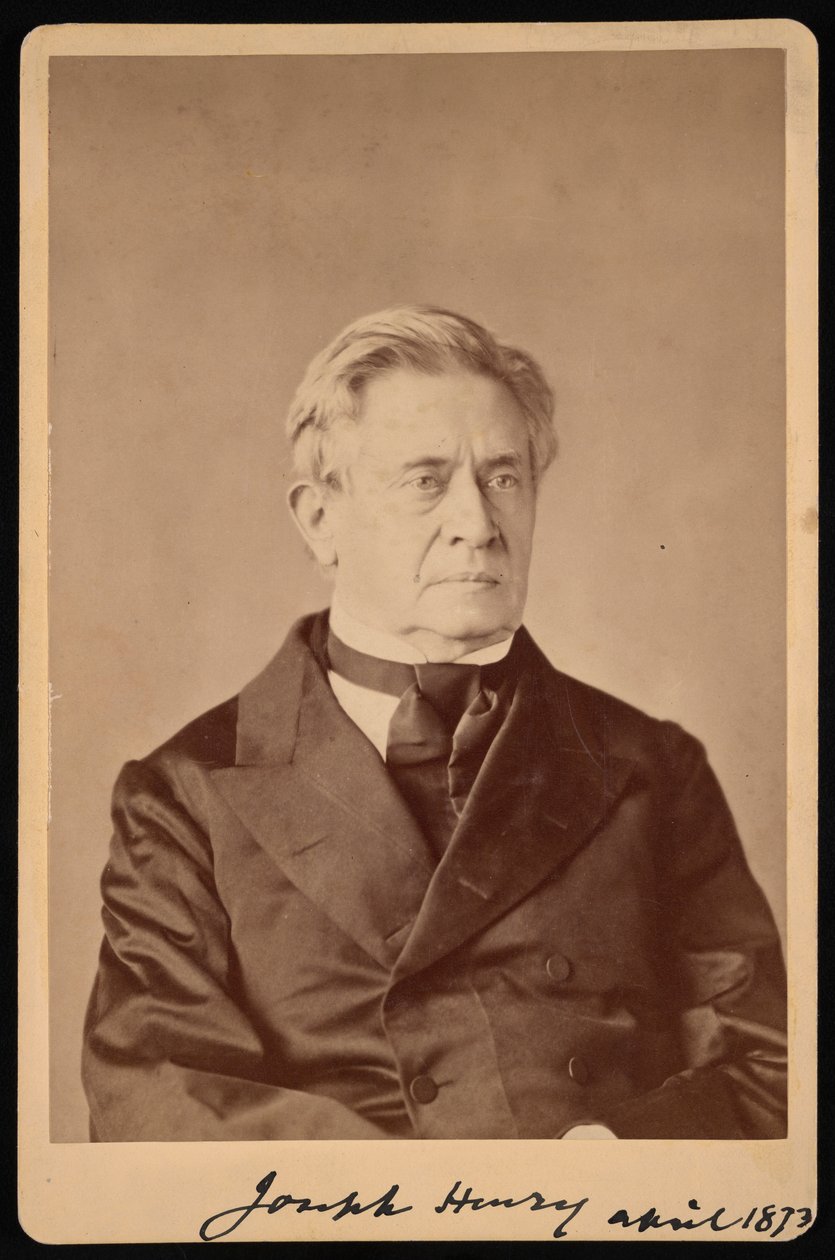 Portræt af Joseph Henry 1797-1878, april 1873. af Thomas William Smillie