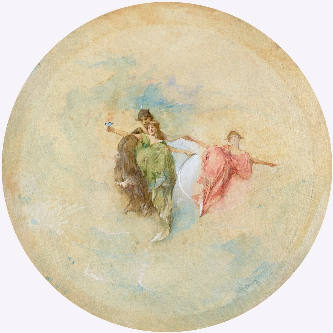 Daggry af Thomas Wilmer Dewing
