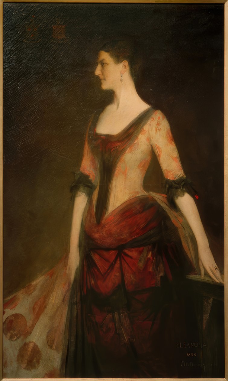 Eleanora Iselin Kane af Thomas Wilmer Dewing