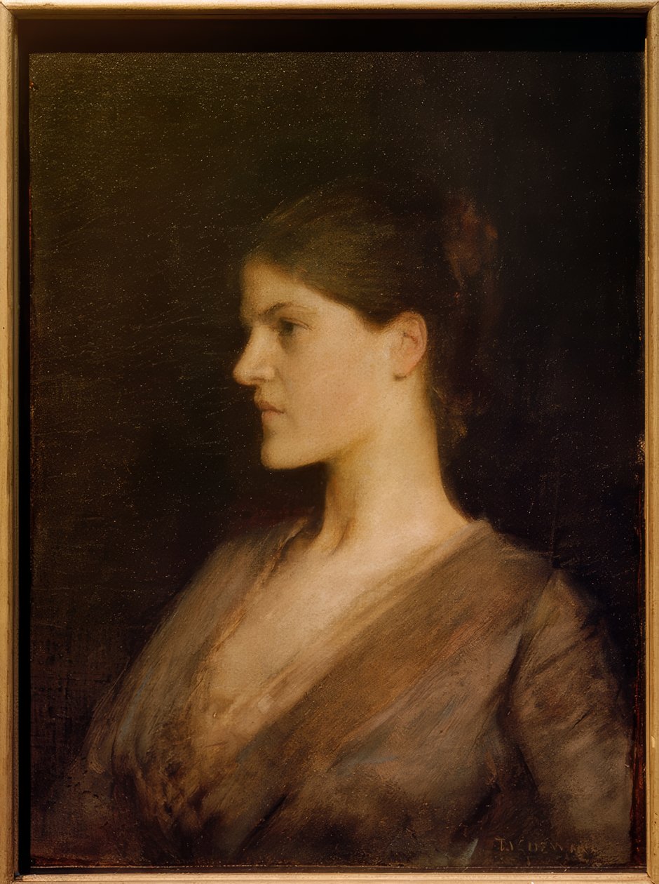 Ella Batavia Smith Emmet af Thomas Wilmer Dewing